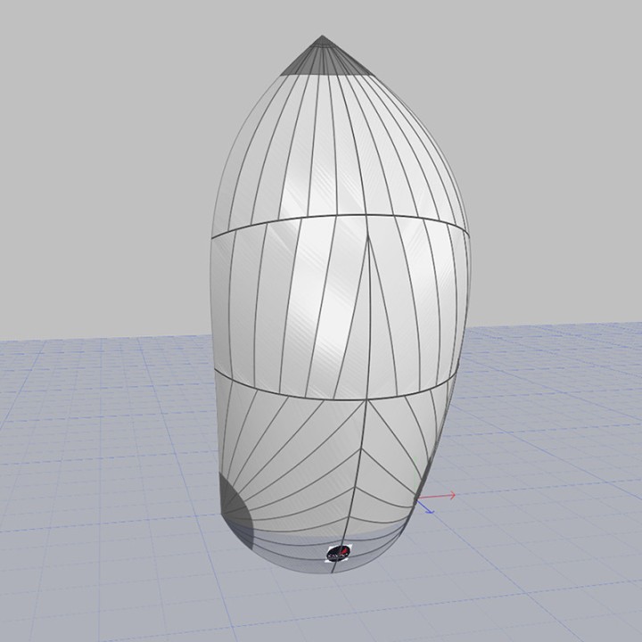 Spinnaker Symétrique