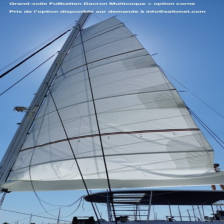 Crosscut fullbatten Mainsail