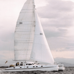Rete a trampolino - Outremer 55N (coppia)