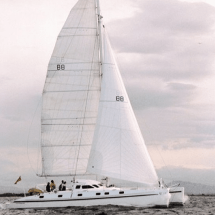 Rete a trampolino - Outremer 55N (coppia)